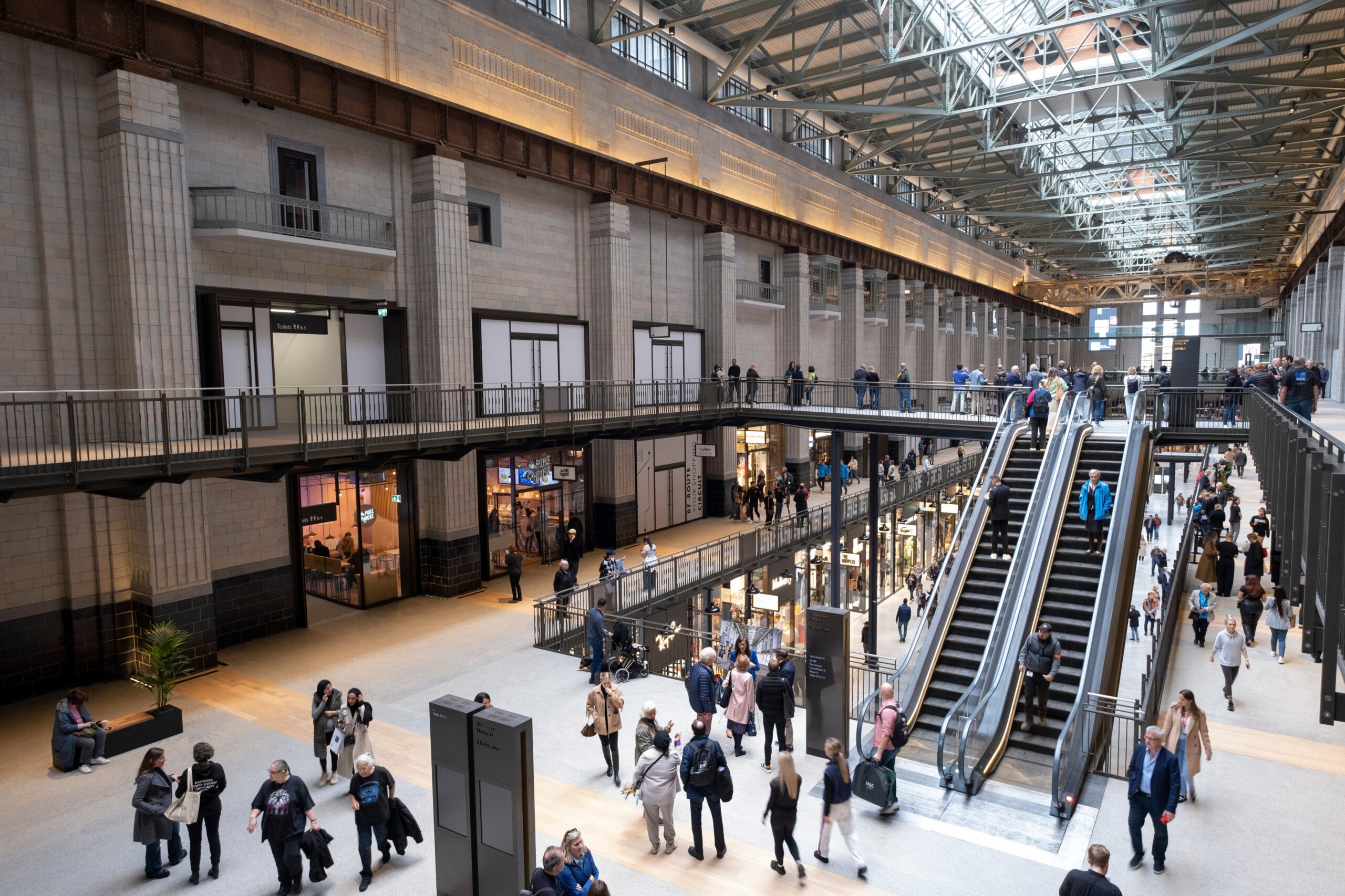 M&S already has a food hall in Battersea Power Station. Now it is opening a second store to appeal to the mall’s style-conscious shoppers